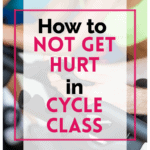 pinterest pin how to avoid cycle class injuries