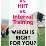 pinterest pin tabata vs hiit vs interval training which is right for you?