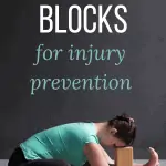 pinterest pin yoga blocks for injury prevention