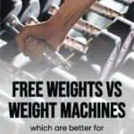 pinterest pin free weights vs. machines