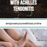pinterest pin - exercises to avoid with achilles tendonitis